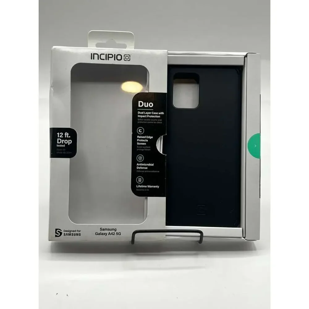 Incipio Duo Series Dual Layer Case for Samsung Galaxy A42 5G - Matte Black